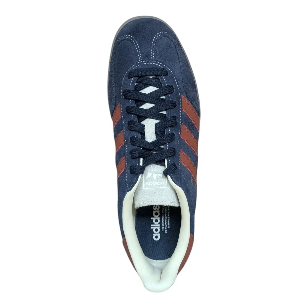Adidas Mens Gazelle Indoor Shoes - Legend Ink/Preloved Ruby - US Size 9 - JH5404